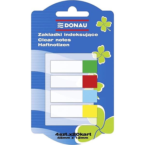 Donau Fasteners Index i mønstre 4 stk.
