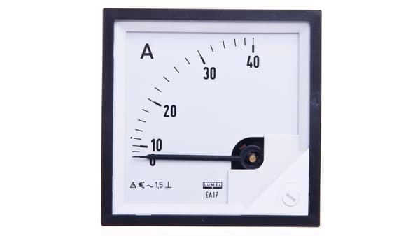Lumel Analog array ammeter 40A 72x72mm IP50 C3 K=90 grader (EA17N E21100000000)