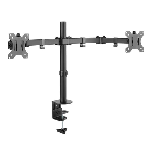 Techly LCD/LED-pöytäkiinnike 13\"-32\" 2x8kg, 2 näyttöä