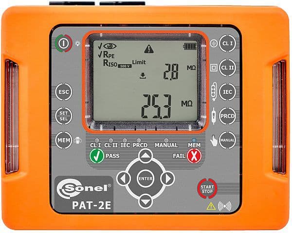 Sonel Elsäkerhetsmätare PAT-2E (WMPLPAT2E)