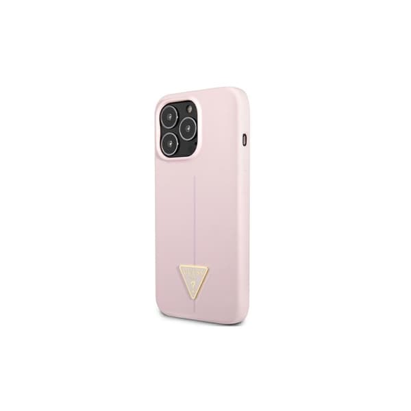 Guess GUHCP13LSLTGU iPhone 13 Pro / 13 6.1\" lilla/lilla hardcase Silikone Trekant