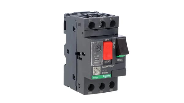 TeSys Deca Motorafbryder 3P 0.55kW 1.0-1.6A EN GV2ME06AP