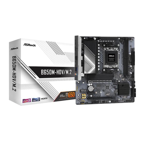 MB ASRock AMD AM5 B650 HDV/M.2