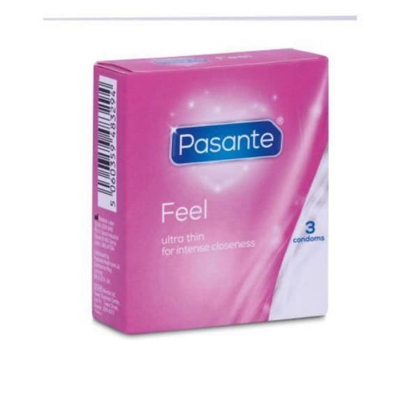Kondomit Pasante Feel 3 osaa