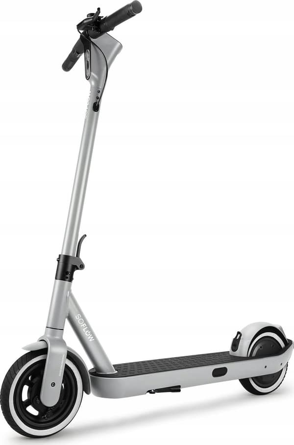 SoFlow SO ONE+ E-Scooter med blinker grå