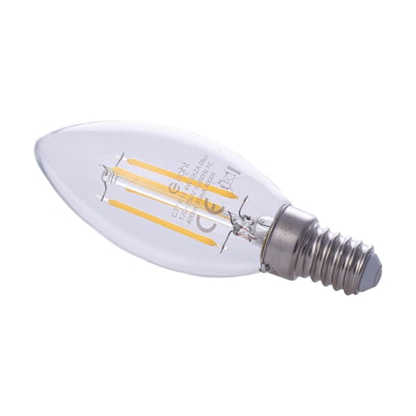 LED Filamentpære 4W Te E14 4000K