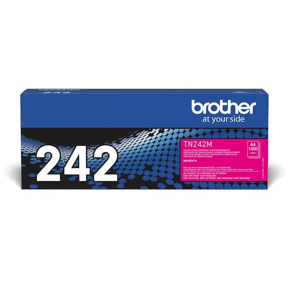 Brother TN242M - magenta - original - tonerkassett
