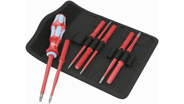 Kraftform Kompakt VDE Rostfritt 8 extra slim 1, 8 delar