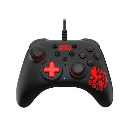 GAMEPAD HORI NINTENDO SWITCH SUPER MARIO SVART