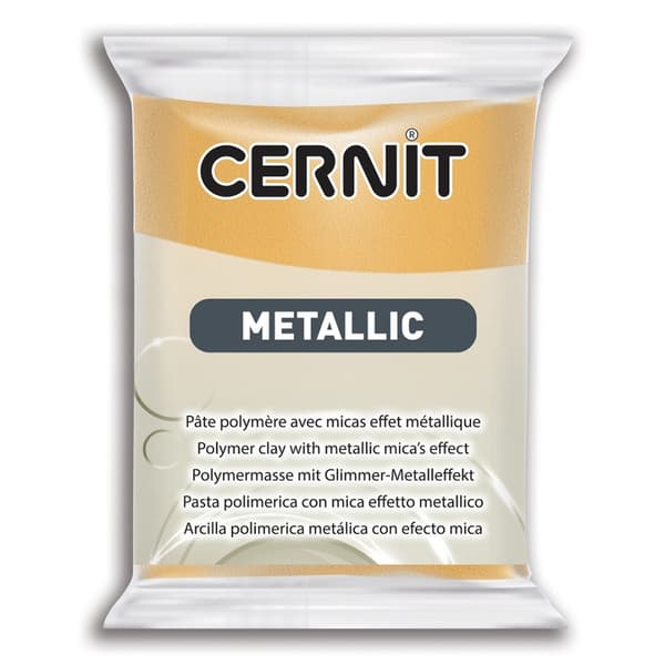 Modelina Cernit Metallic Gold 56 g