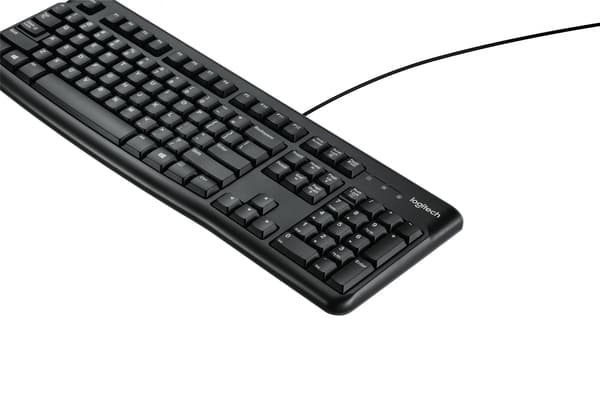 Logitech Tastatur K120 - Hollandsk Layout - Sort