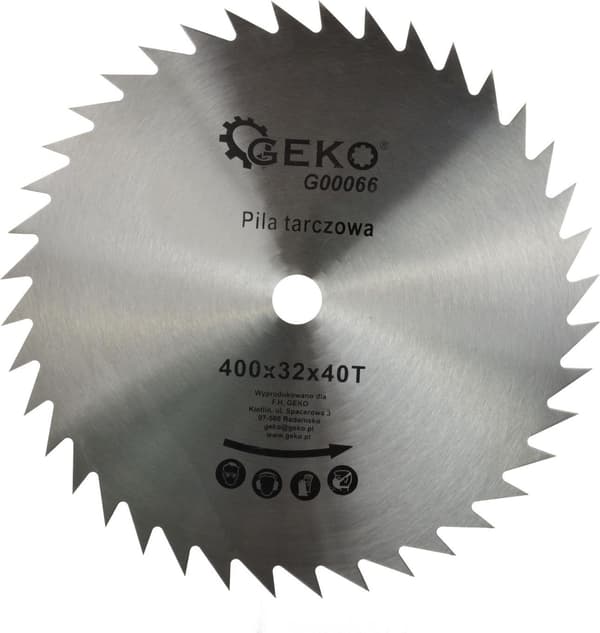 PYÖRÖSAHA 400x32mm 40-ZEBS ILMAN WIDIAA