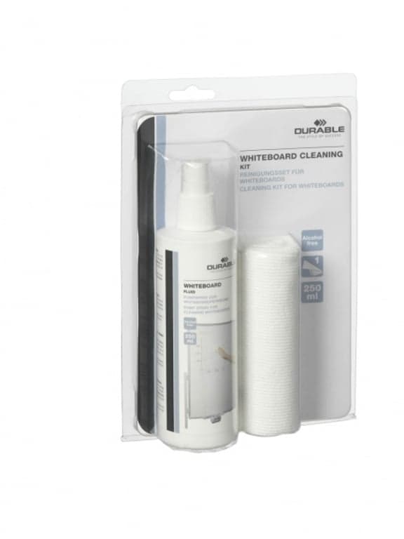 Durable TAVLERENS VÆSKE SPRAY 250ml MIKROFIBERKLUD HOLDBART TAVLERENS SÆT