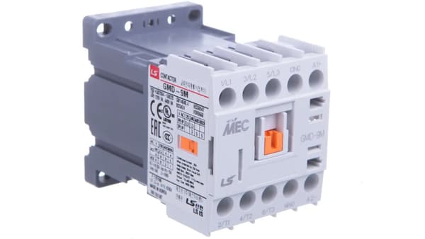 Miniature Kontaktor 9A 3P 1z 24V DC GMD-9M 24V DC