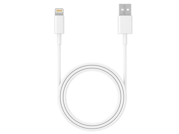 Kabel TRACER USB 2.0 iPhone AM - lightning 1.0m WH hvid