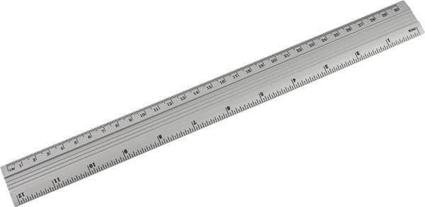 Aluminiumlinjal 30cm D.RECT