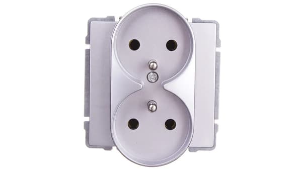 KOS Dubbeluttag med/u aluminium KOS66 (664049)