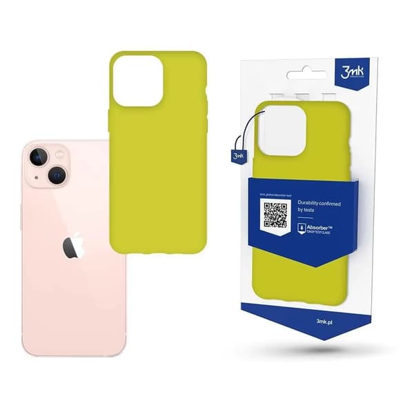 3mk Matt Case -sarjan kuori iPhone 14:lle - Limenvihreä