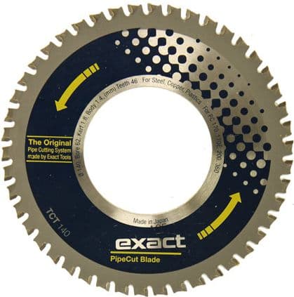 Exact Widia sav til skæring af stål 140mm 46z (TCT140)