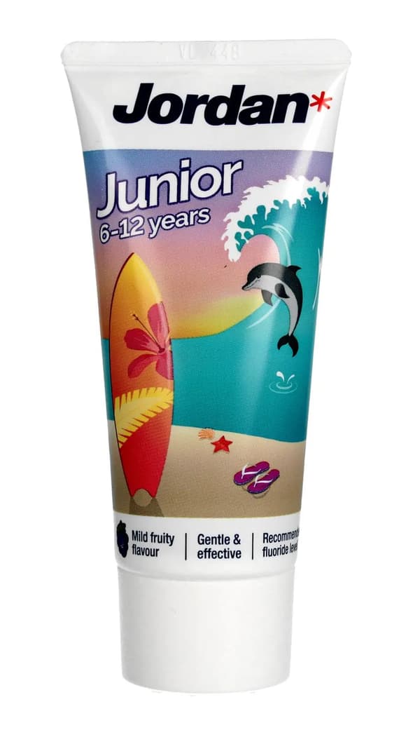 Jordan Tandpasta til børn 6-12 år 50ml