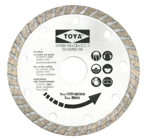 115MM DIAMANTKLINGE /TURBO/
