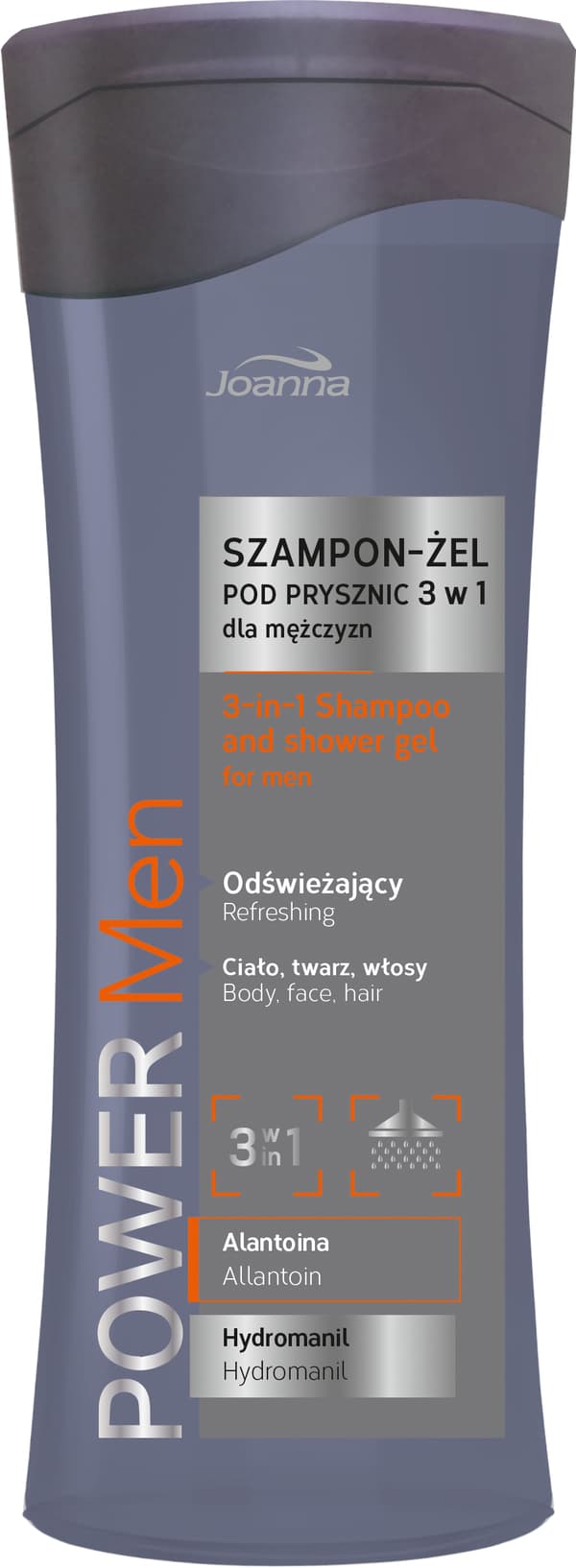 Joanna Power Men Shampoo Shower Gel 3i1 100ml