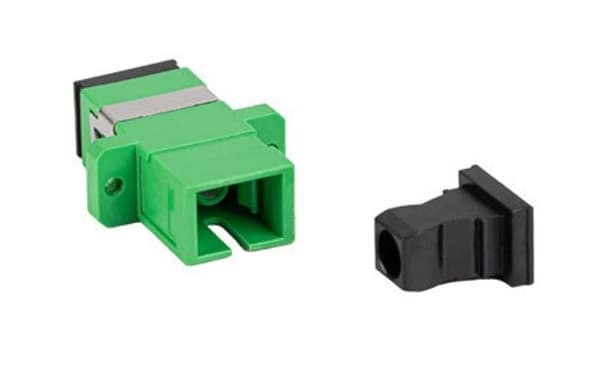 SM SC/APC SIMPLEX VANDTÆT ADAPTER SORT 25 STK LANBERG