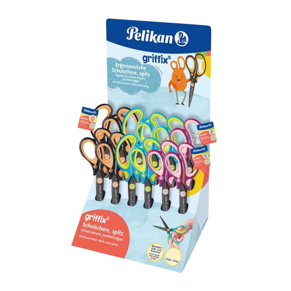 Pelikan Griffix Ergonomisk Spetsig Sax blå L
