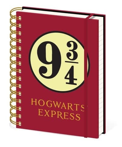 PYRAMID HARRY POTTER 9 3/4 A5 WIRO MUISTIKIRJA