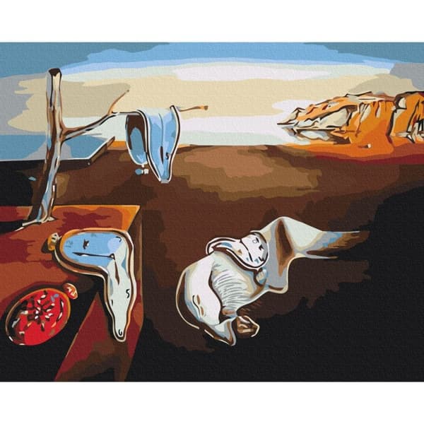 Your Hobby Mal efter tal BRUSHME, 40x50 cm, hukommelsesholdbarhed, 1 stk