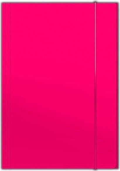 Barbara KARTONMAPPE MED ELASTIK A4 300 G/M2, PINK