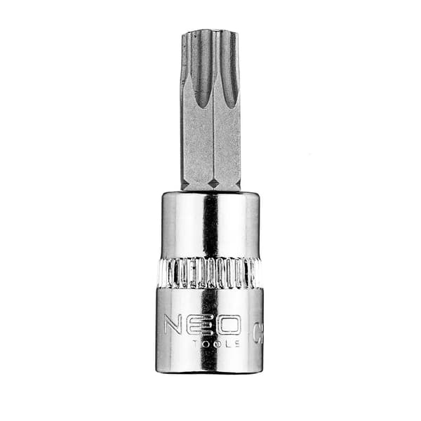 Topnøgle TORX TX40 med top 1/4\", kort, 37 mm