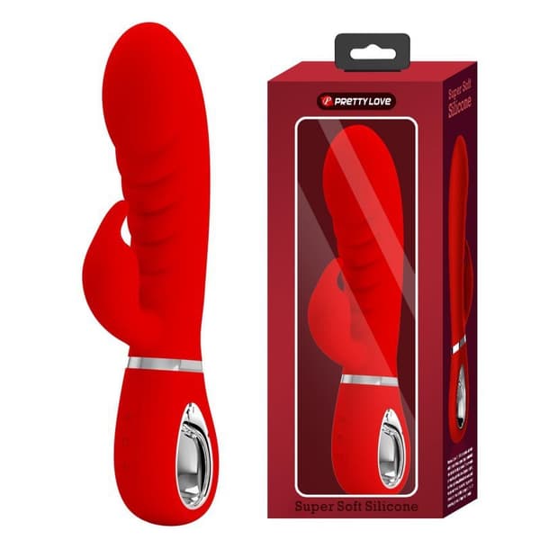 PRETTY LOVE - PRESCOTT Röd 7 funktionsvibrationer
