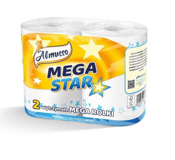 Almusso Mega 2-lagers pappershandduk 2 st.