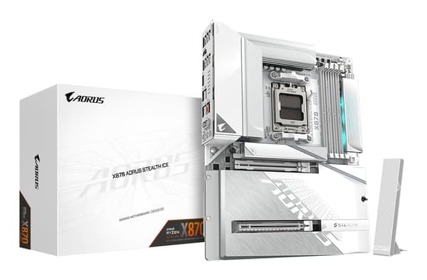 Gigabyte X870 AORUS STEALTH ICE (X870, AM5, ATX, DDR5)