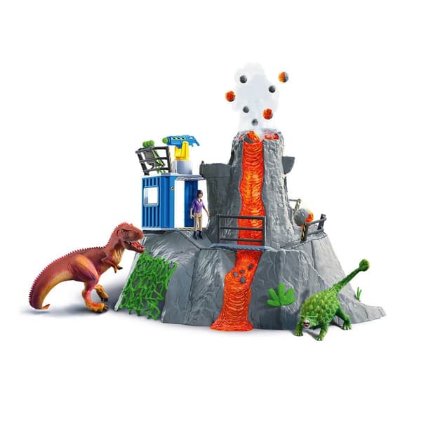 Schleich Dinosaurs         42564 Den Stora Vulkanexpeditionen