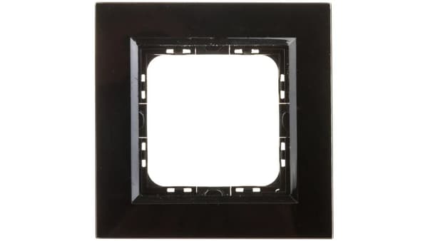 Ospel Enkeltramme Sonata glas sort (R-1RGC/32/25)