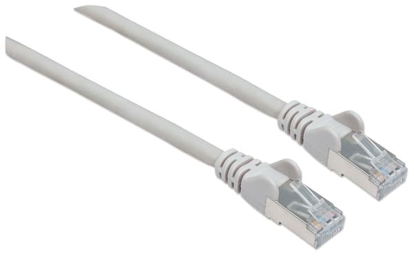 Intellinet Network Solutions Patchkabel Cat6A, SFTP, 7,5m, grå (317177)