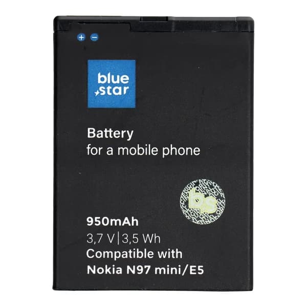 BLUE STAR batteri til NOKIA N97 Mini / E5 / E7-00 / N8 950 mAh