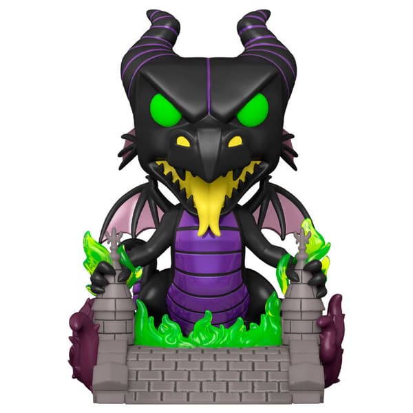 POP-figur Deluxe Disney Törnrosa - Maleficent på bro