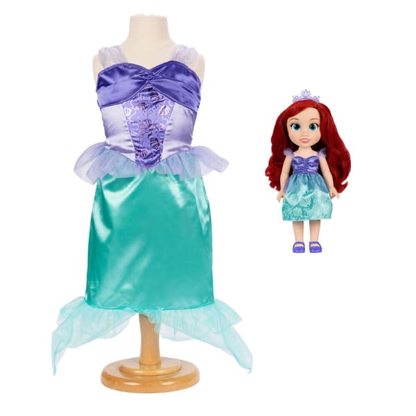 Disney Den Lilla Sjöjungfrun Ariel docka + dräkt 38cm
