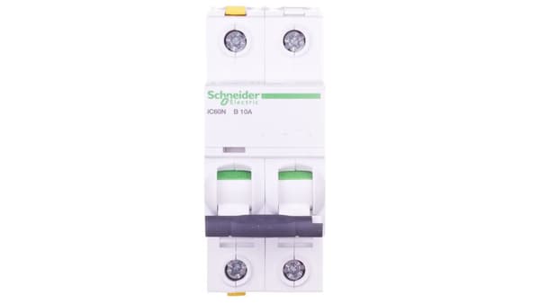2P B 10A 6kA AC IC60N-B10-2 A9F03210 A9F03210