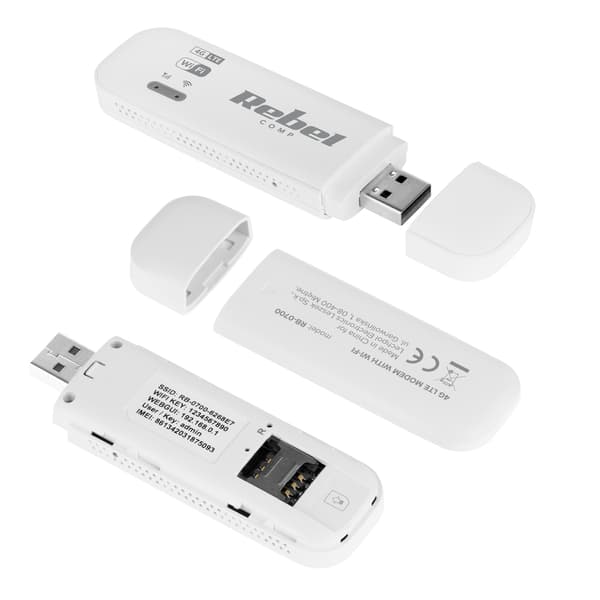 4G MODEM med WiFi Rebel