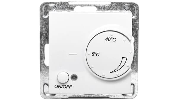 IMPRESJA Temperaturregulator /overliggende sensor/ hvid RTP-1yn/m/00