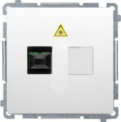 Kontakt-Simon Simon Basic Lysstik /optisk enkelt hvid BMGS1.01/11