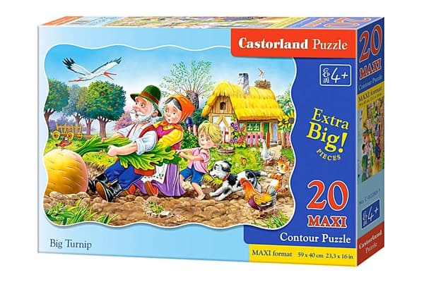 20 maxi pussel - Castor Big Patella
