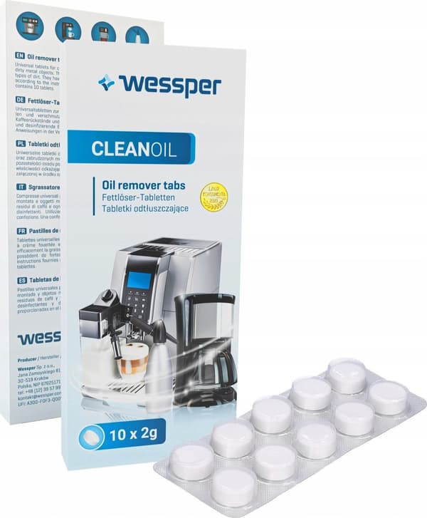 Wessper CleanOil WES078K Rengøringstabletter