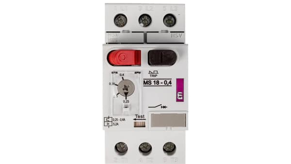 Motorafbryder 3P 0.09kW 0.25-0.4A MS18 004600342