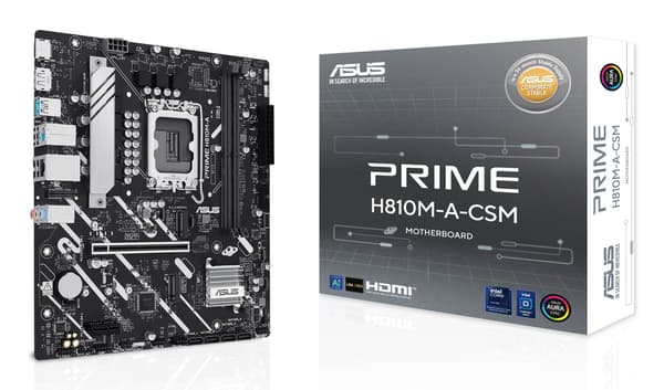 ASUS PRIME H810M-A-CSM - bundkort - micro ATX - LGA1851 Socket - H810