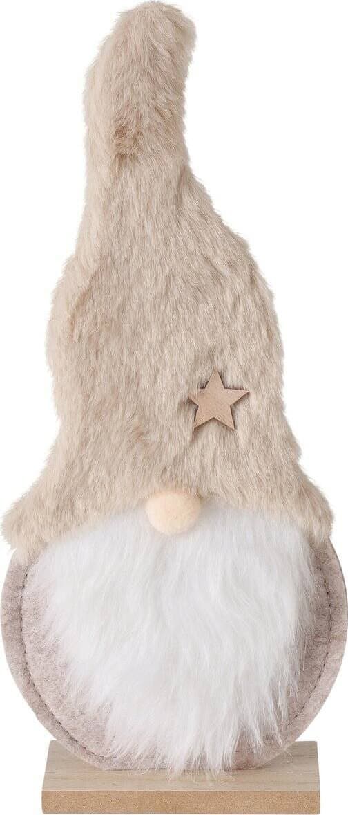 Juldekoration Boltze Filtfigur tomte IMKA, höjd 29 cm